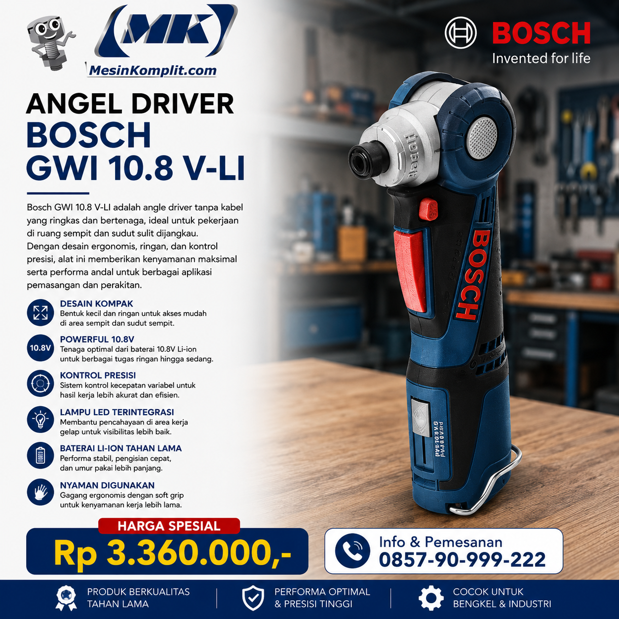 Bor Listrik Kompak B...